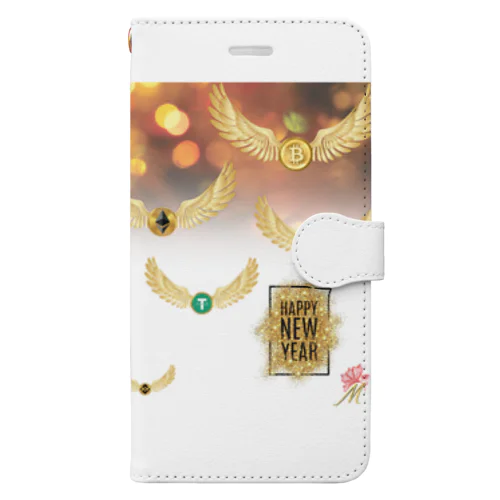 Studio Made in France 008 HNY flying coin Book-Style Smartphone Case