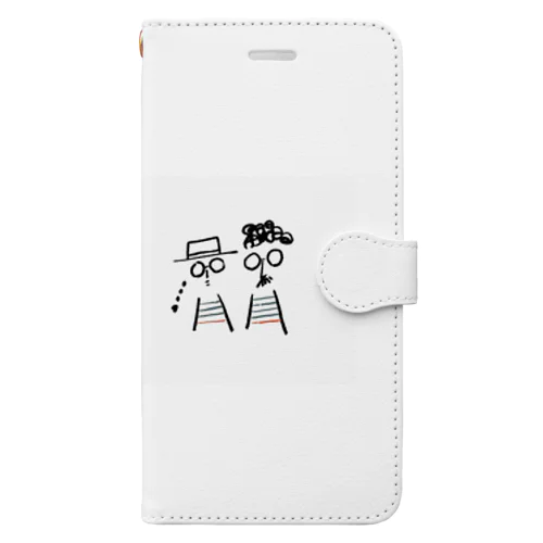 しまめがグッズ Book-Style Smartphone Case