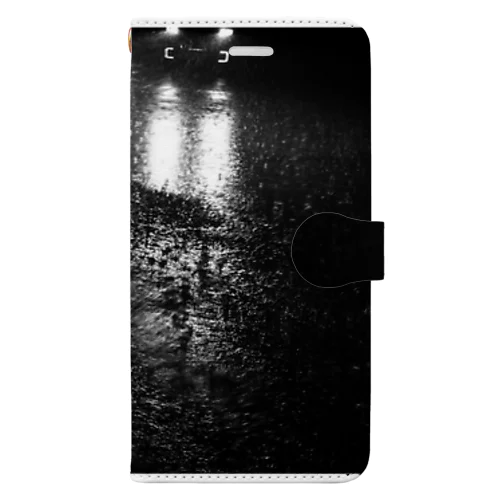 雨の夜 Book-Style Smartphone Case