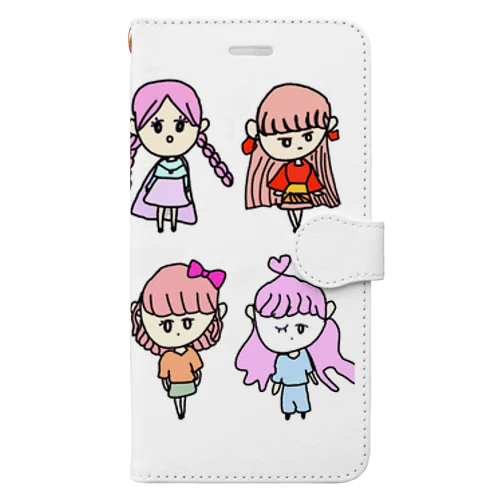 ♡シュガールズ♡ Book-Style Smartphone Case