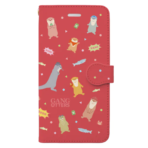 ギャングオッターズ Book-Style Smartphone Case