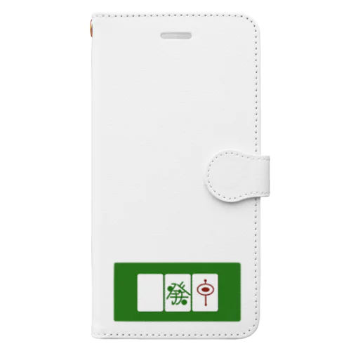 麻雀好きのための白發中 Book-Style Smartphone Case