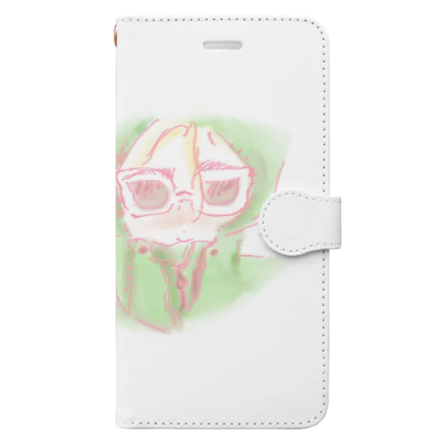 hiding girl Book-Style Smartphone Case