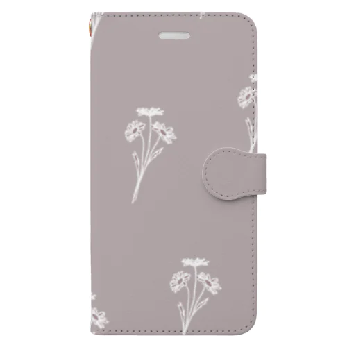 lace flower Book-Style Smartphone Case