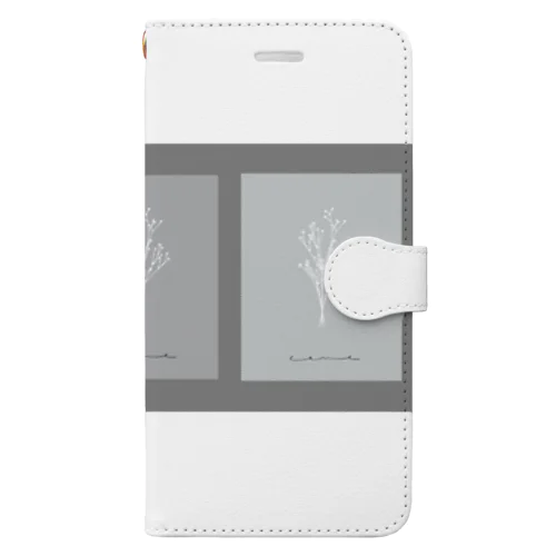 3 frame gray Book-Style Smartphone Case