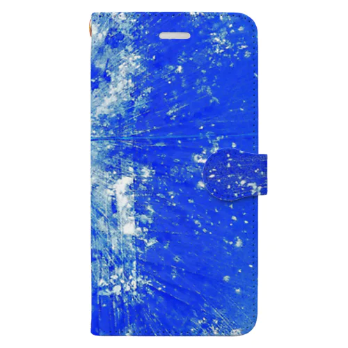 Hirao_Blue_05 Book-Style Smartphone Case