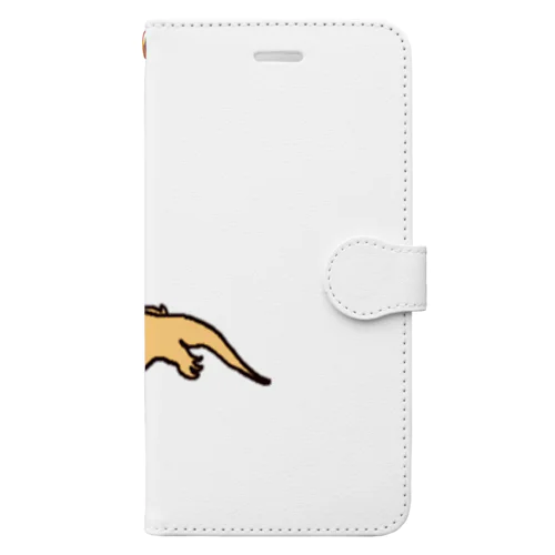 とかげっこ　フトアゴ Book-Style Smartphone Case