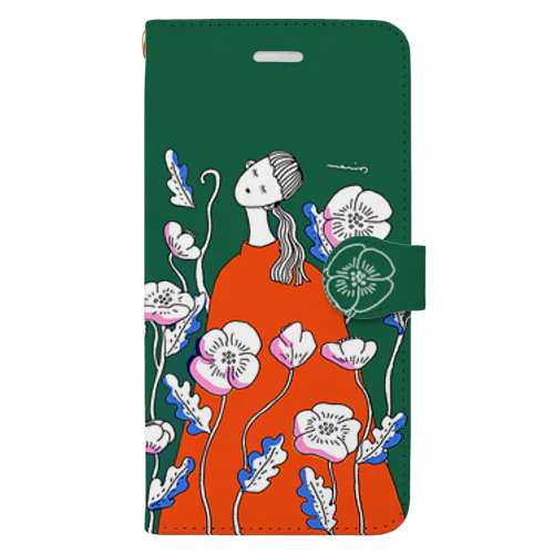 flower Book-Style Smartphone Case