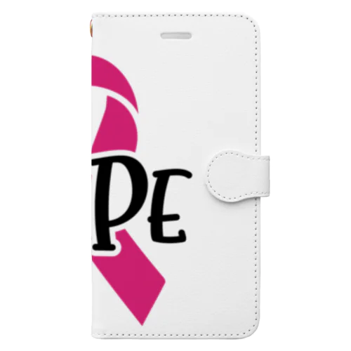 Breast Cancer HOPE  乳がんの希望 Book-Style Smartphone Case