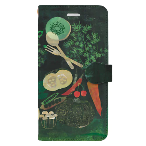 グーグーな野菜 Book-Style Smartphone Case