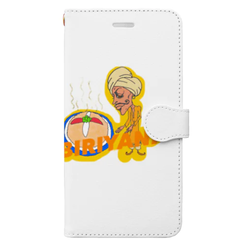 ビリヤニBIRIYANI❗️ Book-Style Smartphone Case