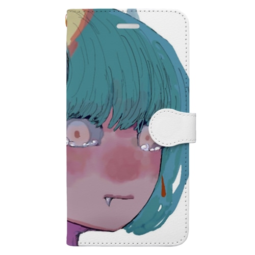 角女子 Book-Style Smartphone Case