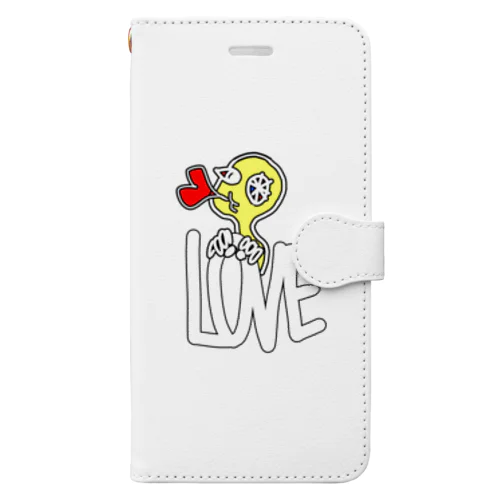 ピンキーLove 手帳型スマホケース