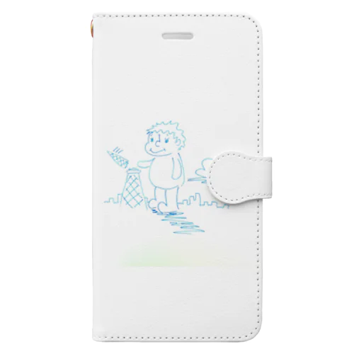 ゆるふわ害獣【とよじぃ 】 Book-Style Smartphone Case