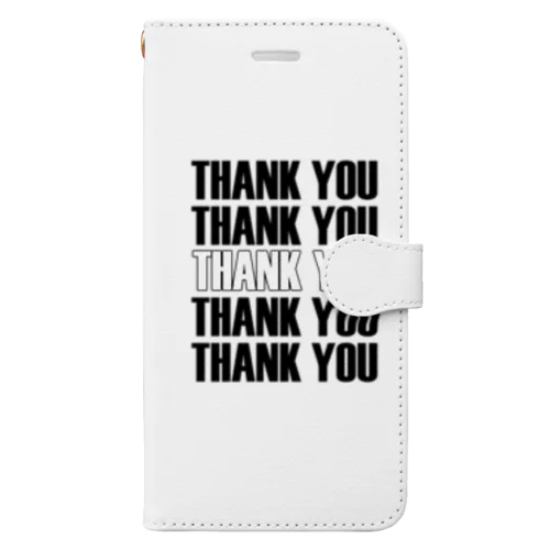 ありがとう　THANK YOU Book-Style Smartphone Case