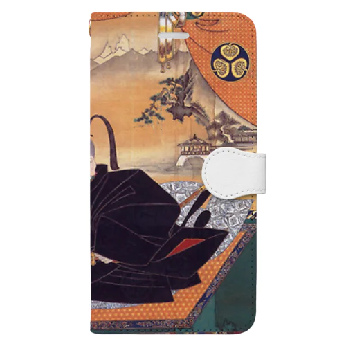 徳川家康像 Book-Style Smartphone Case