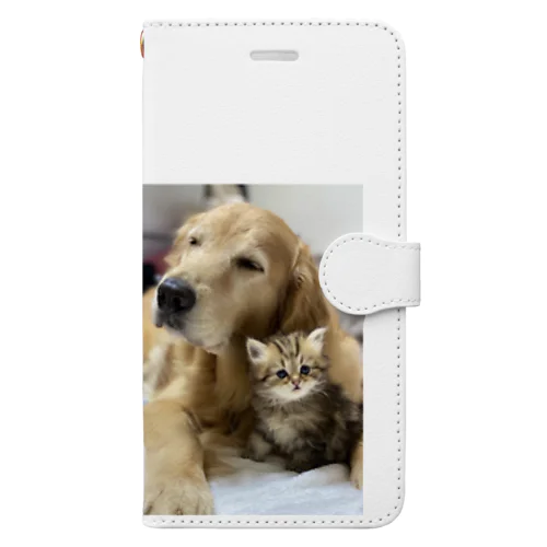 まり♡オレオ⭐︎あかり　まり仔猫 Book-Style Smartphone Case