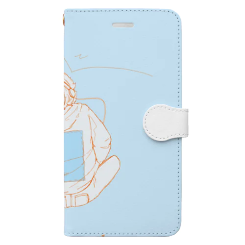 爽やかヘッドフォン Book-Style Smartphone Case