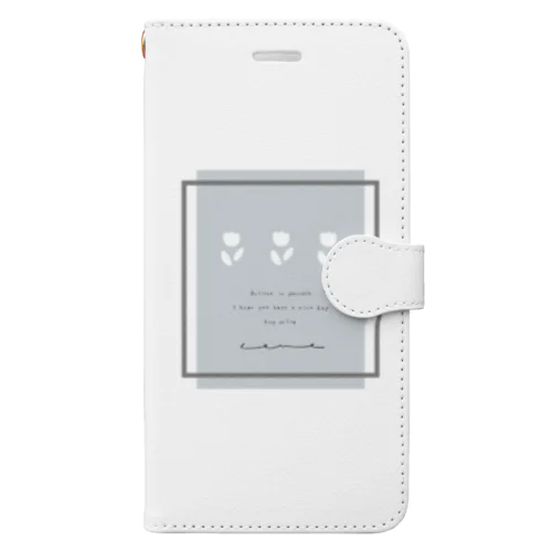 *bluegray Book-Style Smartphone Case