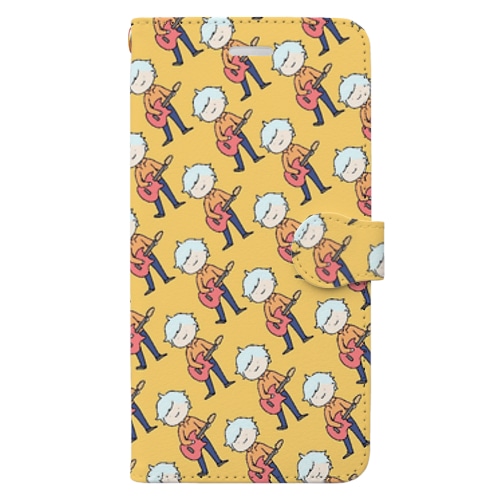 ギタリストぼーい Book-Style Smartphone Case