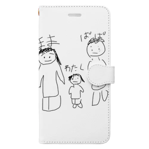 わたしの家族 Book-Style Smartphone Case