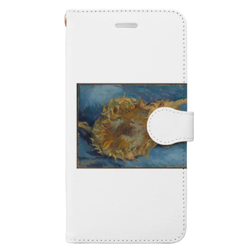 ゴッホ　/　ひまわり　Sunflowers 1887 Book-Style Smartphone Case