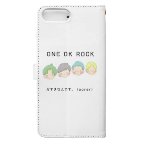 ONE OK ROCKが好きなんです。ぐっず Book-Style Smartphone Case
