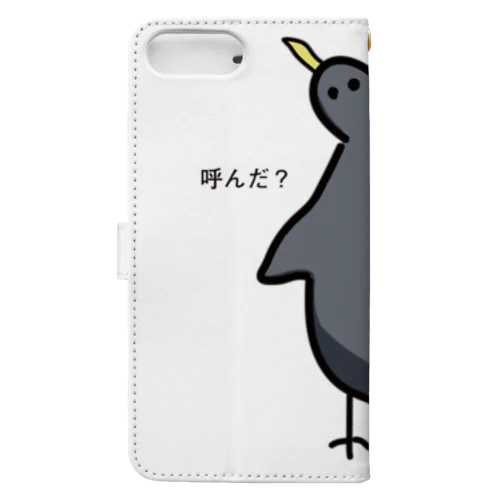 呼ばれたペンギン 手帳型スマホケース