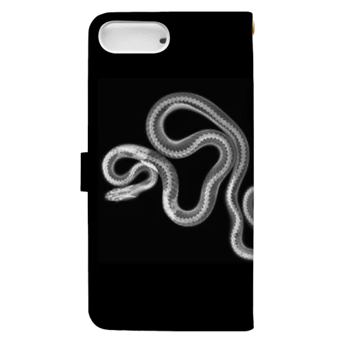 シマヘビXray Book-Style Smartphone Case