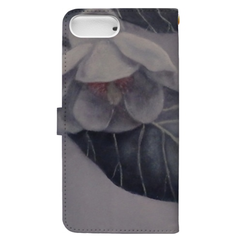 大山蓮華図　Oil Paintings Book-Style Smartphone Case