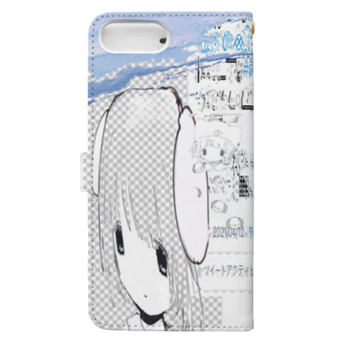 ゆらゆ⠑と卣礼てゐ々⠙⠙⠙ Book-Style Smartphone Case