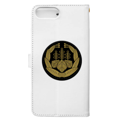 機関士帽章（金） Book-Style Smartphone Case