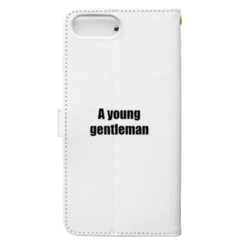 A young gentleman Book-Style Smartphone Case