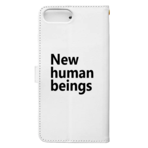 新人類　新しき人間　New human beings Book-Style Smartphone Case