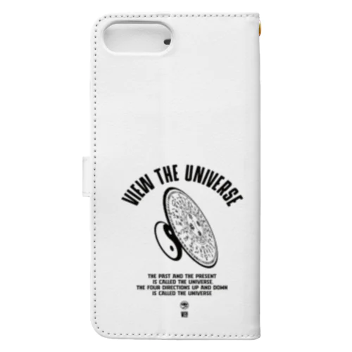 往古来今謂之宙、四方上下謂之宇 view the universe Book-Style Smartphone Case