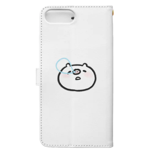 眠っているペーゲー - Piggeh & Mashu Book-Style Smartphone Case