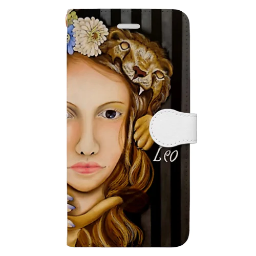 Ｌeo Book-Style Smartphone Case