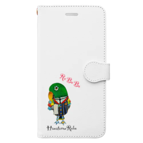 ROBOBO 花太郎ロボ Book-Style Smartphone Case