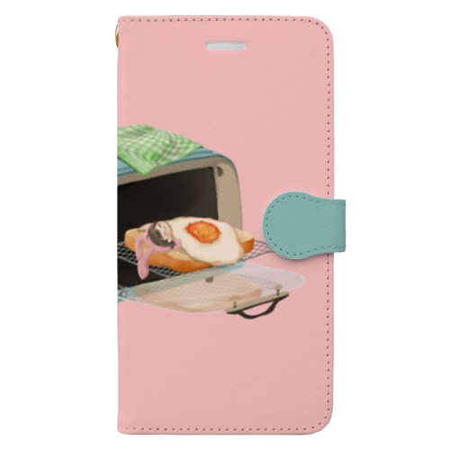 めだまやきベットとおんなのこ Book-Style Smartphone Case