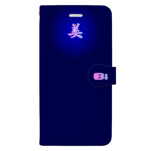 moji 美 DBL 1-2 （スマホケース・手帳型） Book-Style Smartphone Case