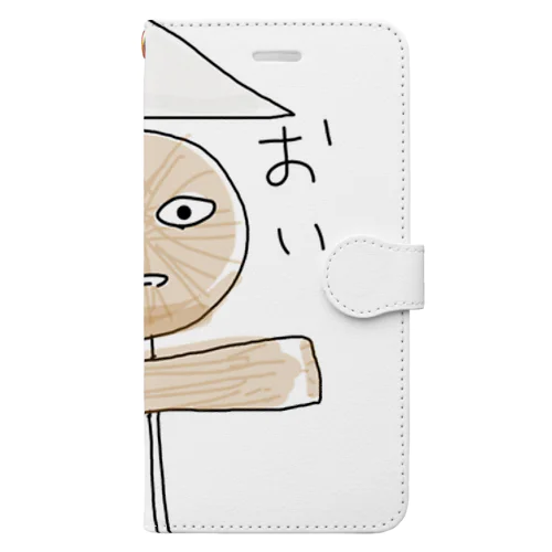 おでんの憤慨 Book-Style Smartphone Case