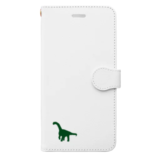 かまらさうるす（恐竜シリーズNo２・ワンポイント） Book-Style Smartphone Case