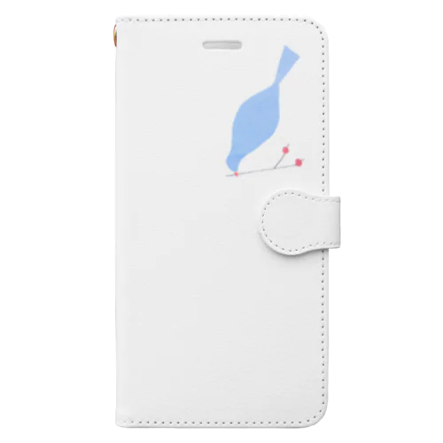 blue bird Book-Style Smartphone Case