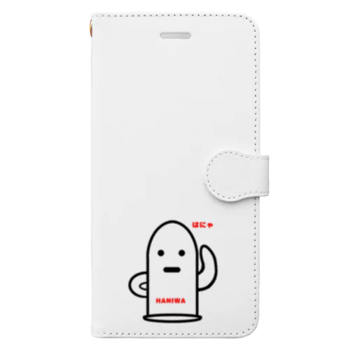 HANIWA (無表情) Book-Style Smartphone Case