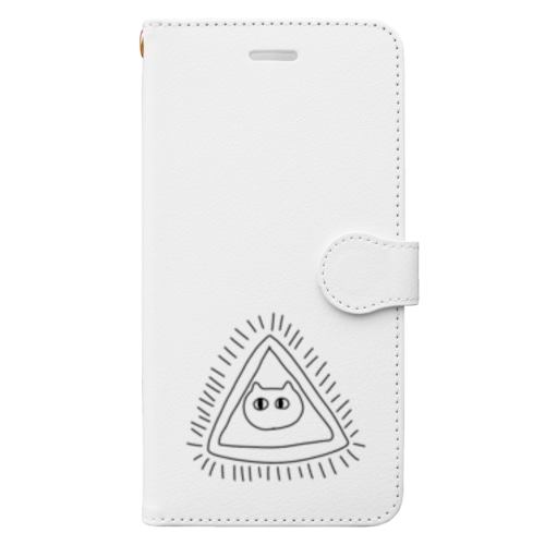 ねこびでんすの目 Book-Style Smartphone Case