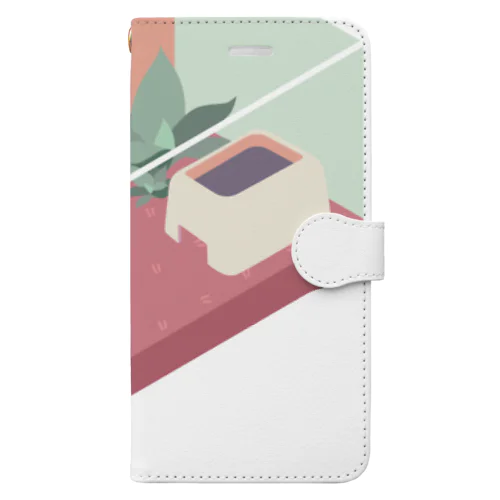 はちゅうるい の おうち Book-Style Smartphone Case