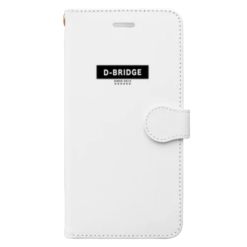 DB■white Book-Style Smartphone Case