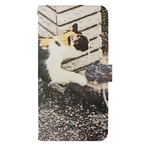 みしらぬ三毛猫 Book-Style Smartphone Case