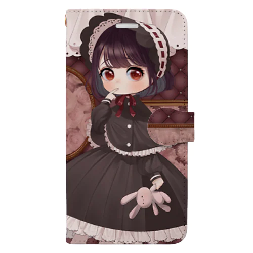 女の子 Book-Style Smartphone Case