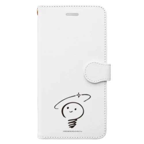 あかるいみらいけんきゅうじょのロゴ Book-Style Smartphone Case